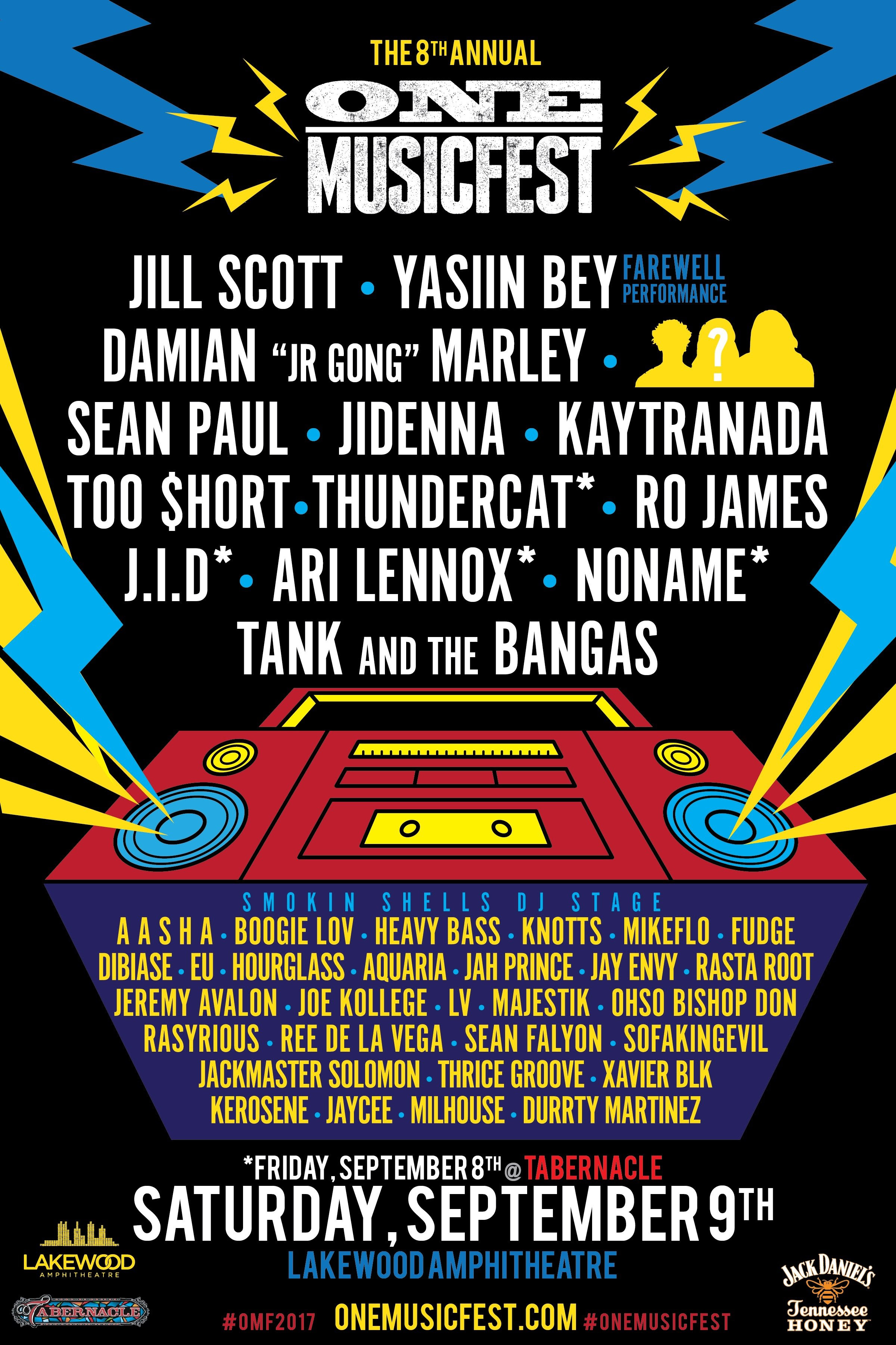 One MusicFest 2017 Atlanta lineup