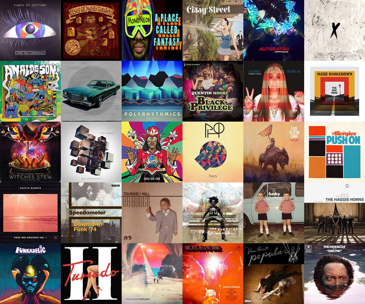 30 Best Albums Of 17 Funkatopia