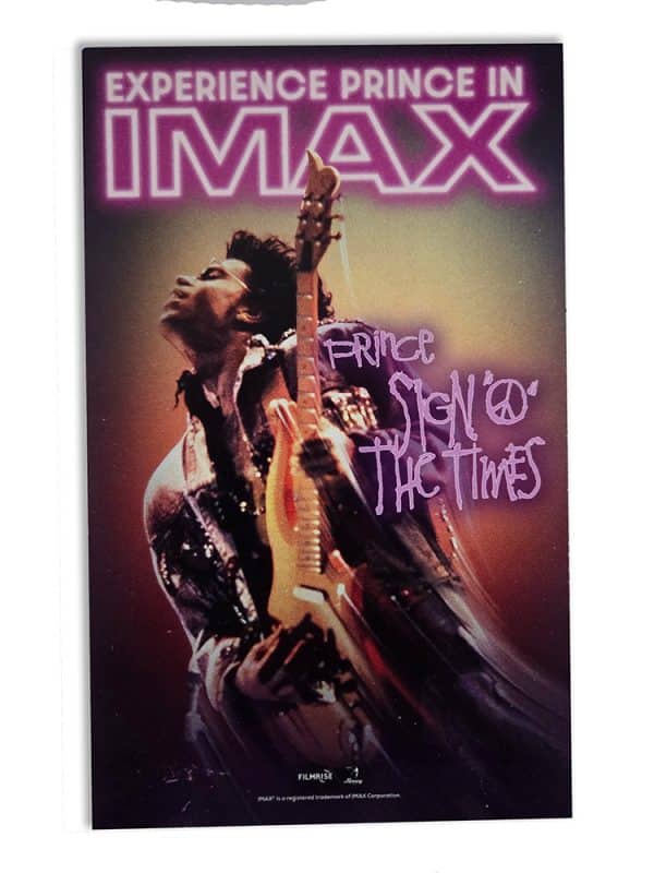 Prince- Sign O’ the Times Collectible IMAX Cards (2) | Funkatopia